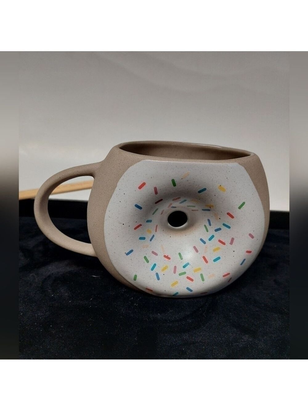 UO Home Novelty Ceramic Donut Mug